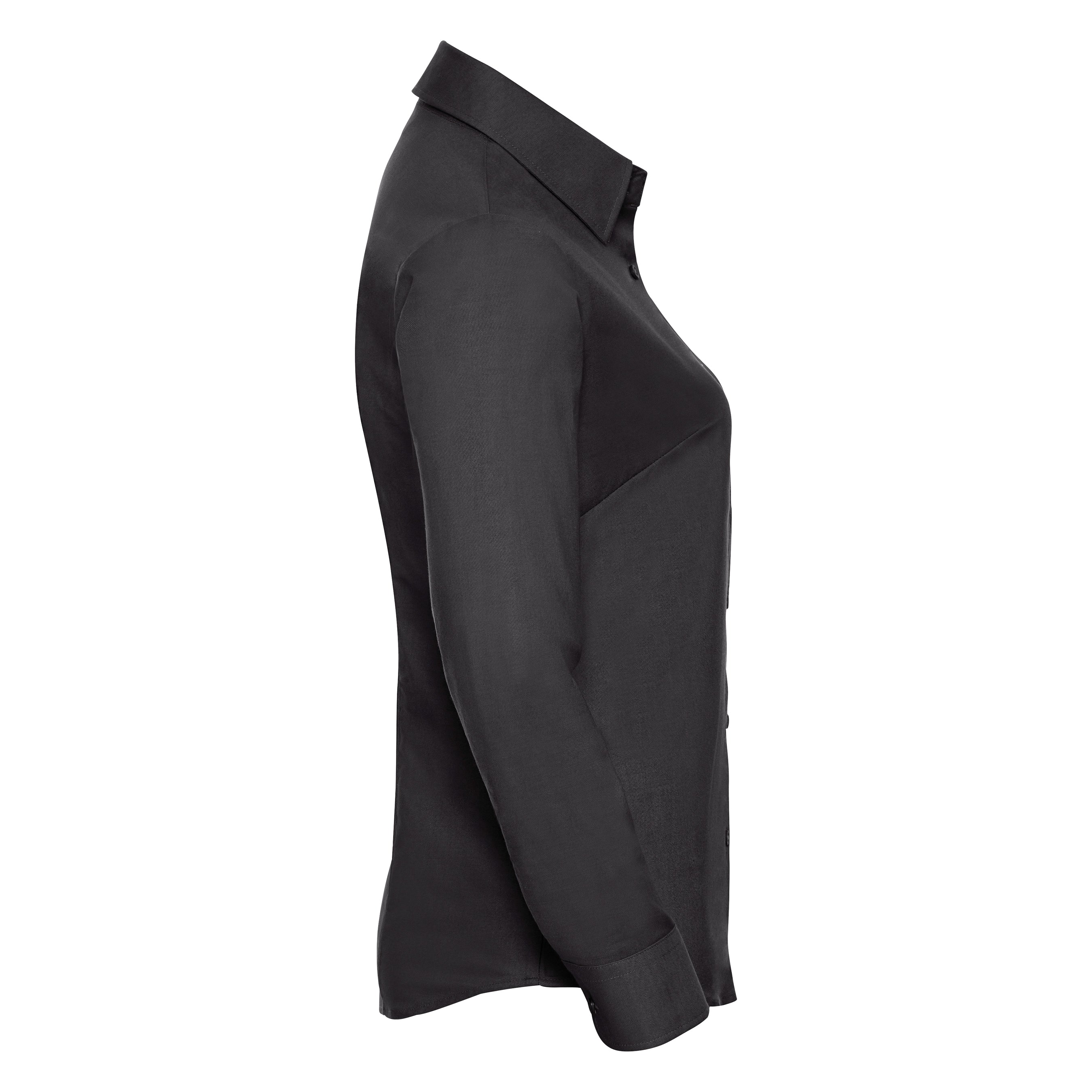 Russell Collection Women's Long Sleeve Easycare Oxford Shirt