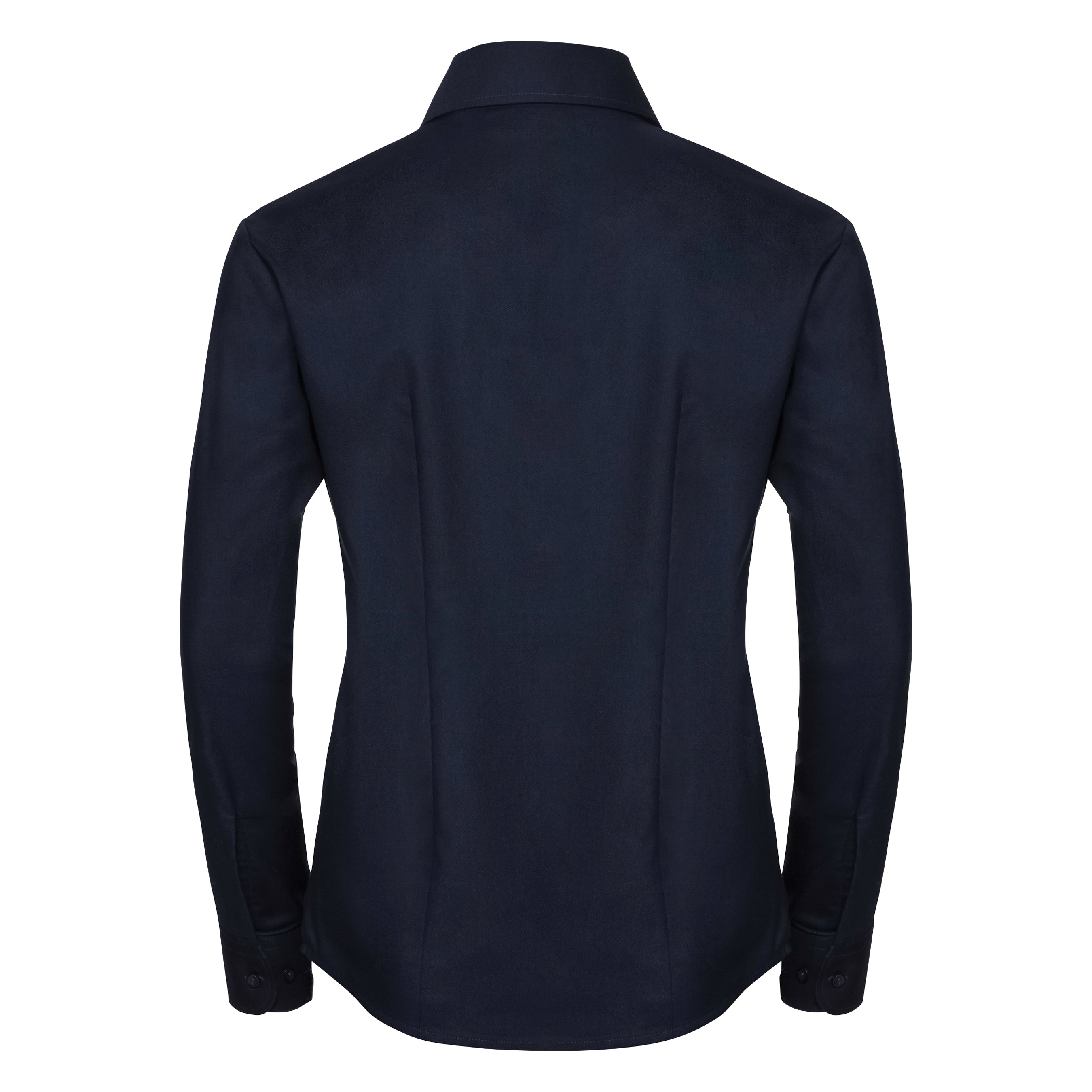 Russell Collection Women's Long Sleeve Easycare Oxford Shirt