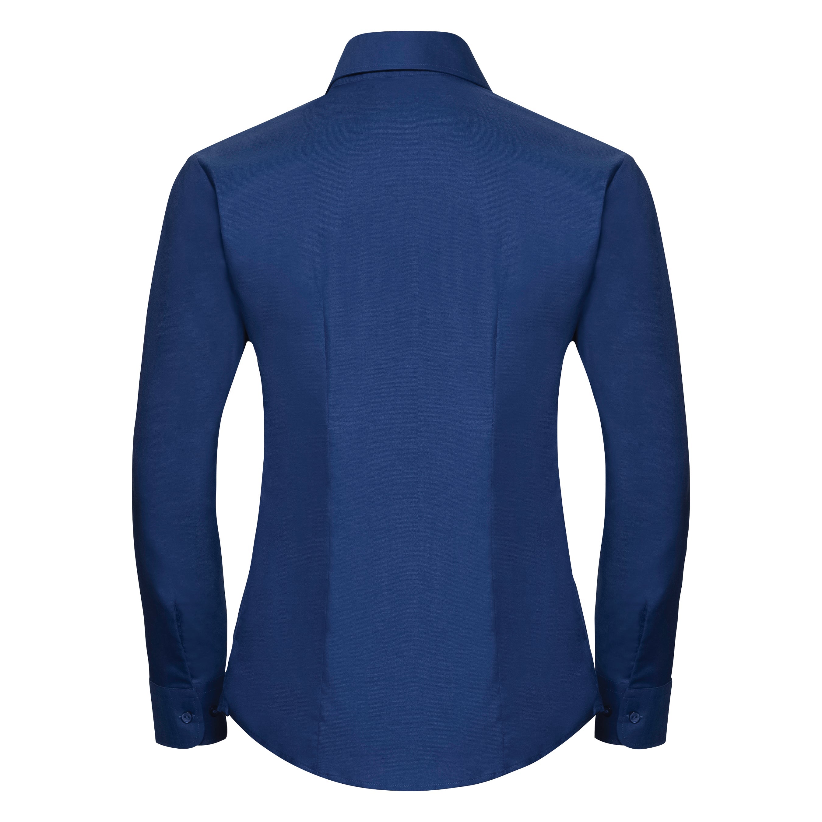 Russell Collection Women's Long Sleeve Easycare Oxford Shirt