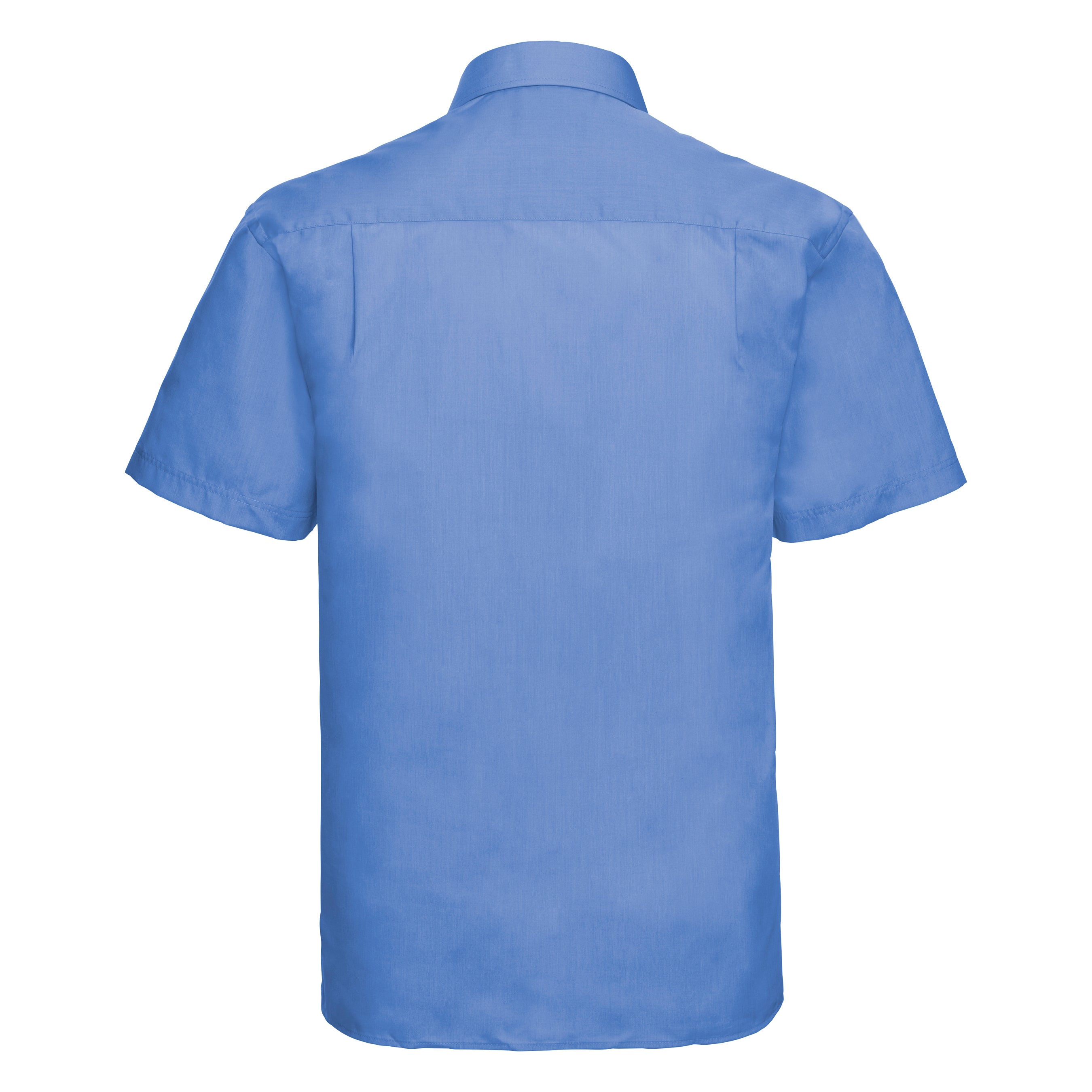 Russell Collection Short Sleeve Polycotton Easycare Poplin Shirt