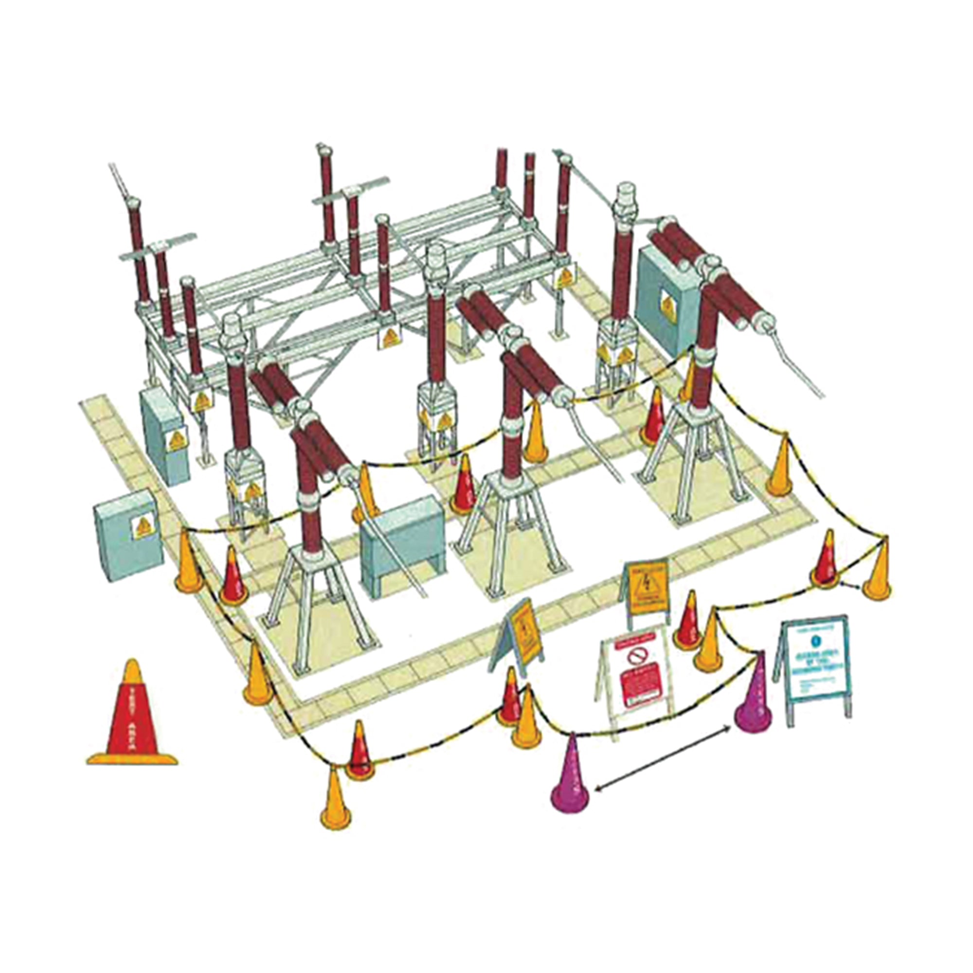 JSP Chain Holding Quad Cone