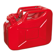 Sealey Jerry Can 10L - Red