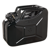 Sealey Jerry Can 10L - Black
