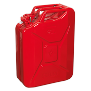 Sealey Jerry Can 20L - Red