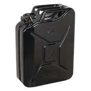 Sealey Jerry Can 20L - Black