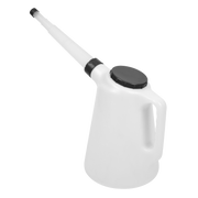 Sealey Oil Container with Lid & Flexible Spout 5L
