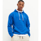 Awdis Just Hoods Varsity Hoodie - Oxford Navy/Hawaiian Blue
