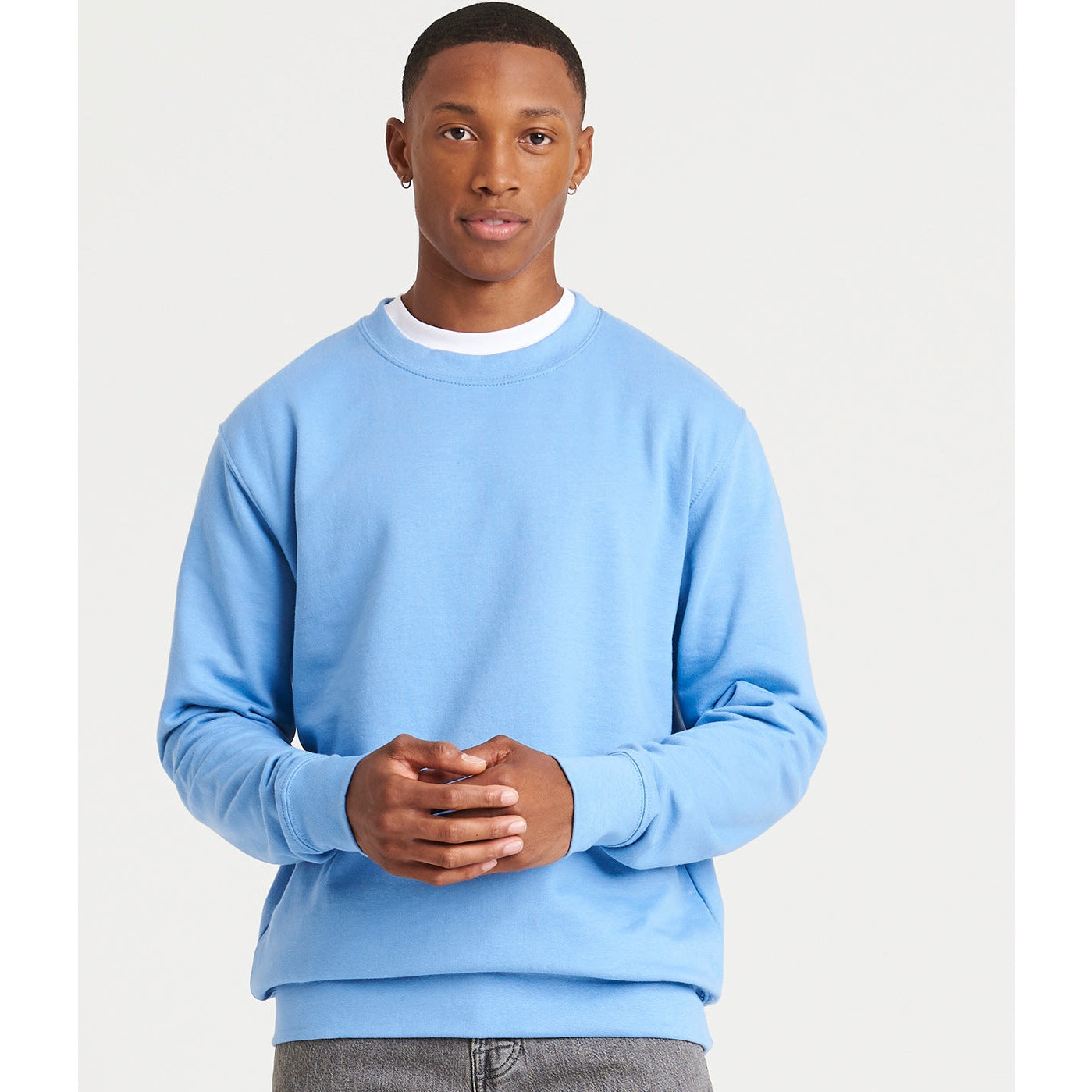 Awdis Just Hoods Awdis Sweatshirt - Candyfloss Pink