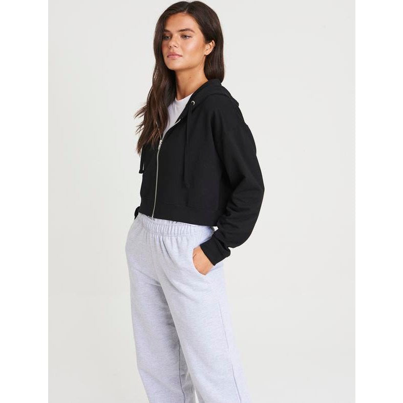 Awdis Just Hoods Women's Fashion Cropped Zoodie
