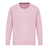 Awdis Just Hoods Kids Awdis Sweatshirt - Baby Pink