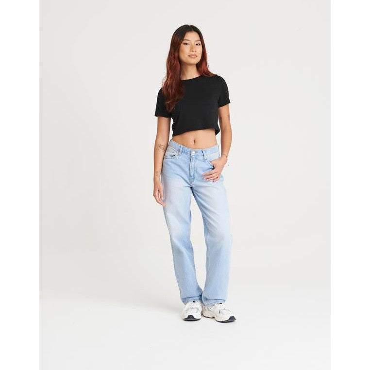 Awdis Just T's Women's Triblend Cropped T