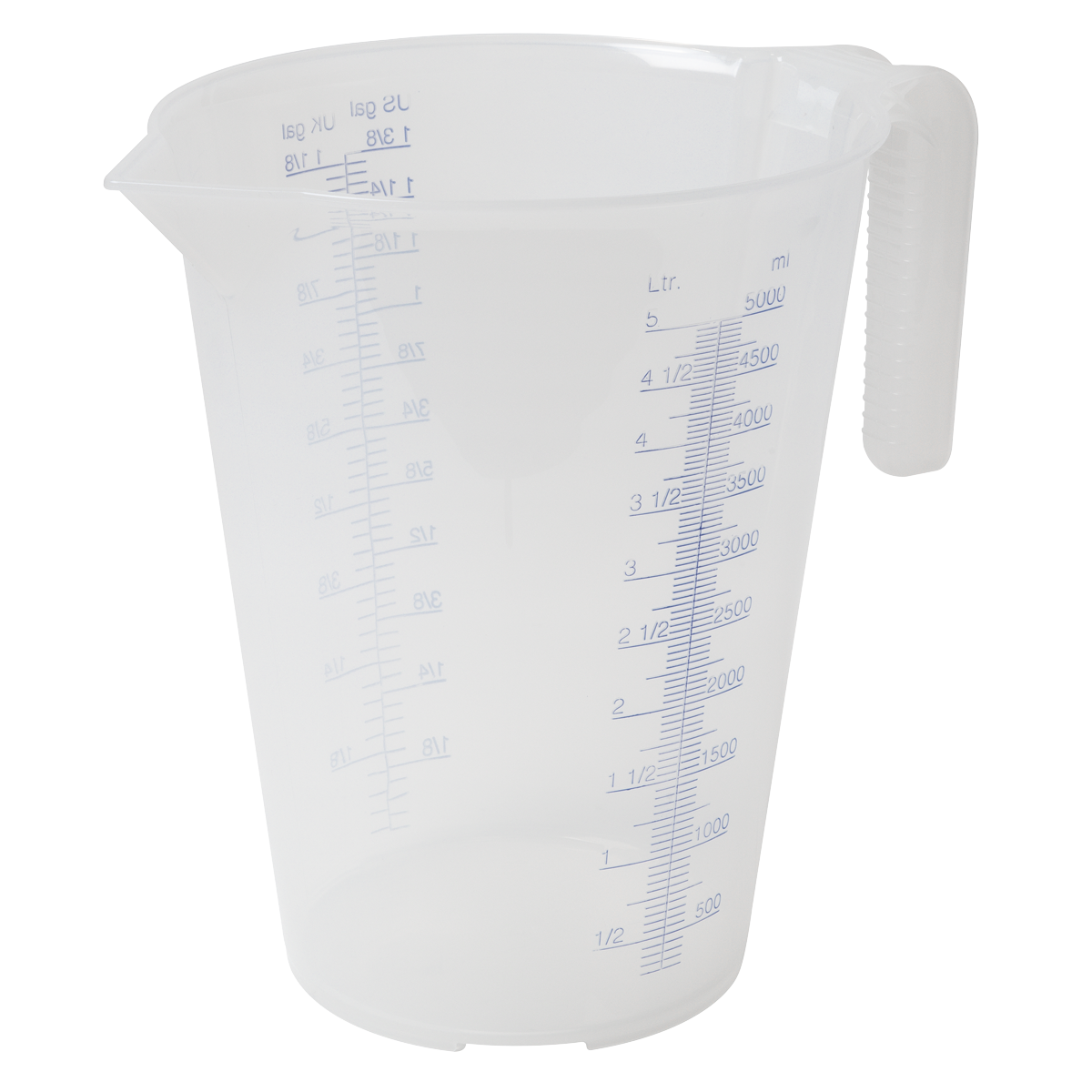 Sealey Measuring Jug Translucent 5L
