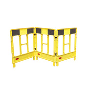 JSP Workgate 3 Gate - Yellow with Black Panel