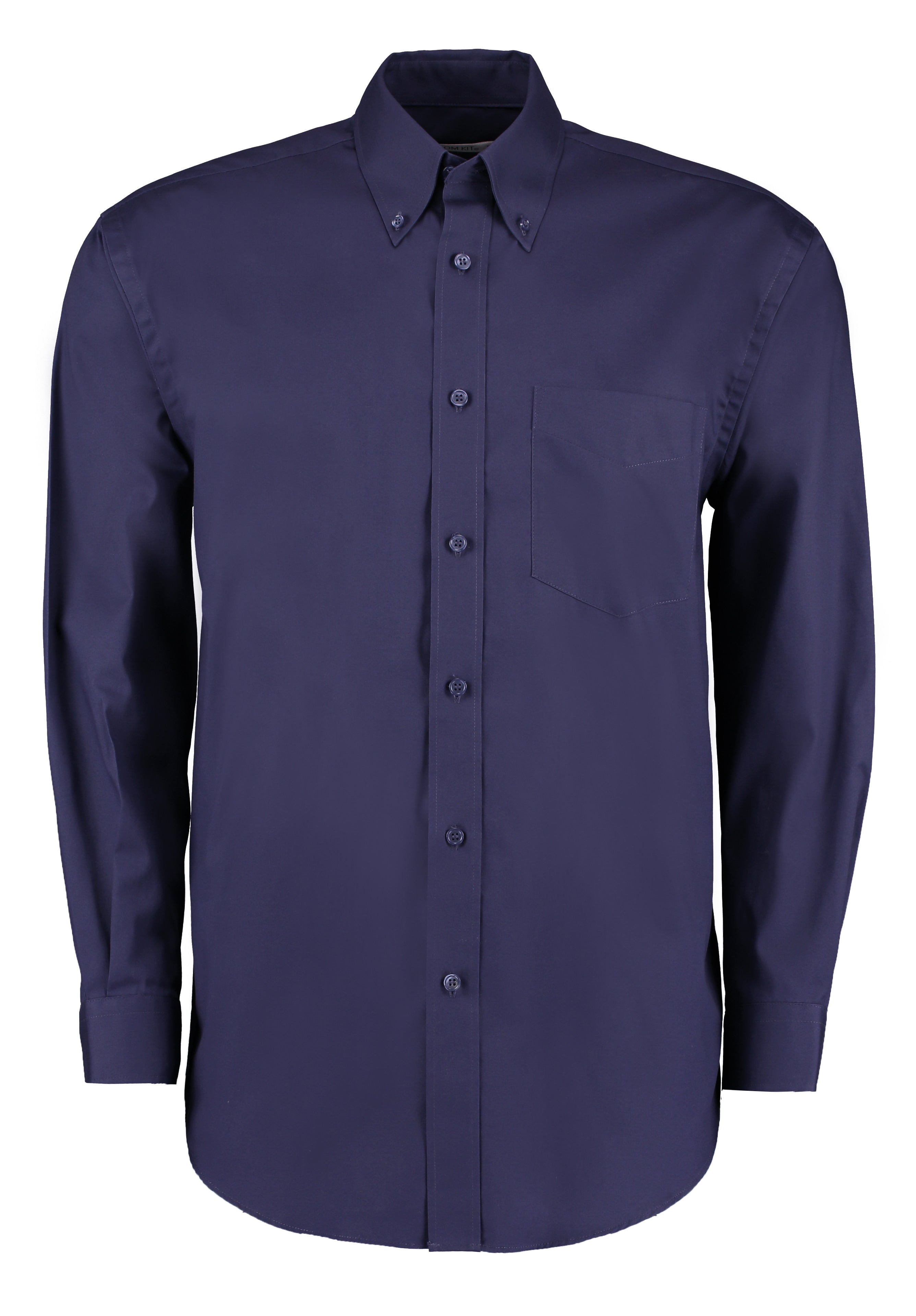 Kustom Kit Corporate Oxford Shirt Long-Sleeved (Classic Fit) - Midnight Navy