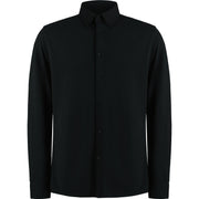 Kustom Kit Long Sleeve Superwash® 60° Piqué Shirt (Tailored Fit)