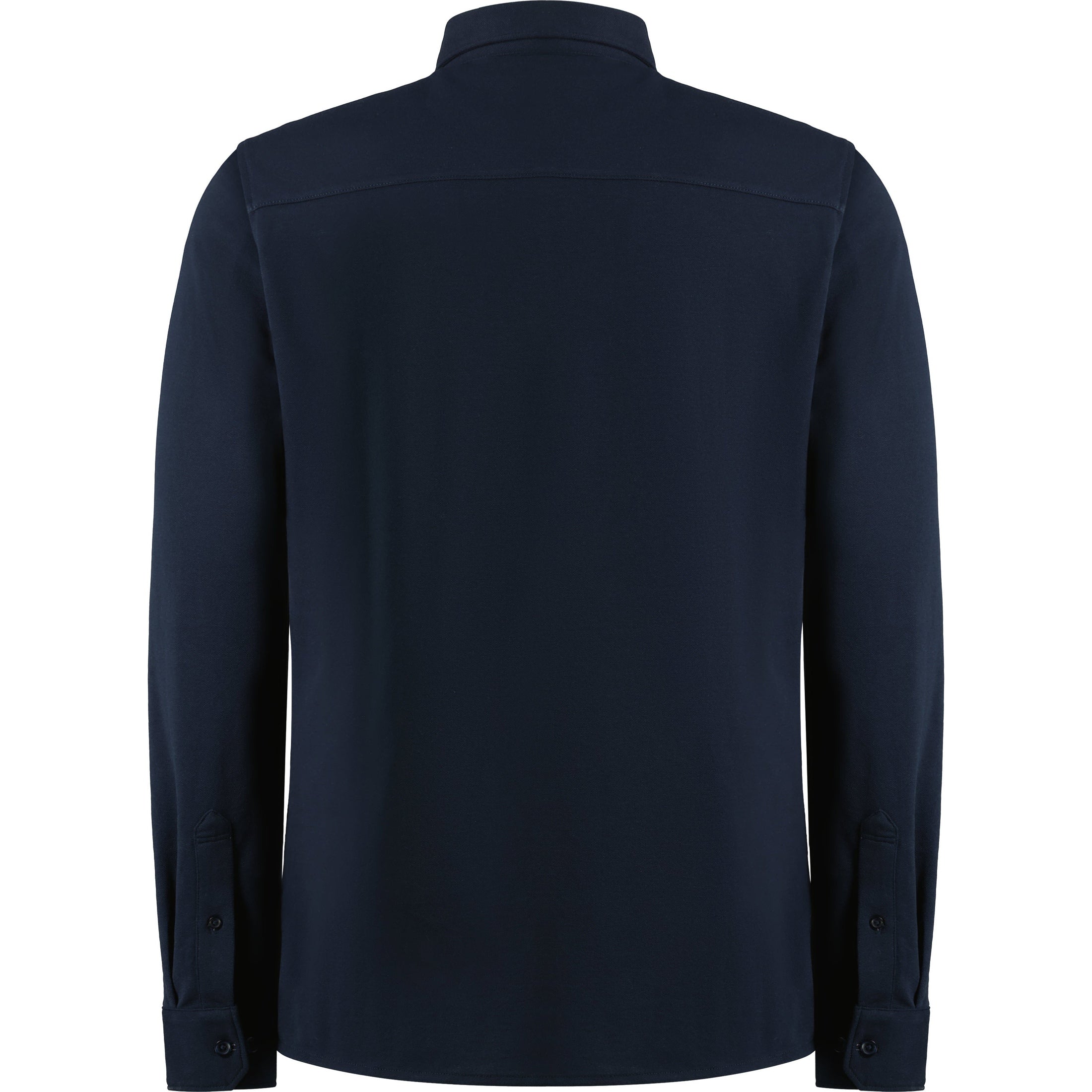 Kustom Kit Long Sleeve Superwash® 60° Piqué Shirt (Tailored Fit)