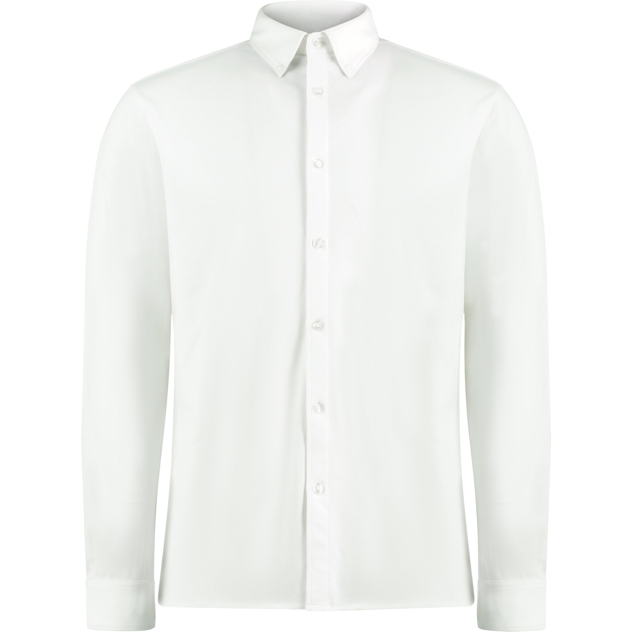 Kustom Kit Long Sleeve Superwash® 60° Piqué Shirt (Tailored Fit)