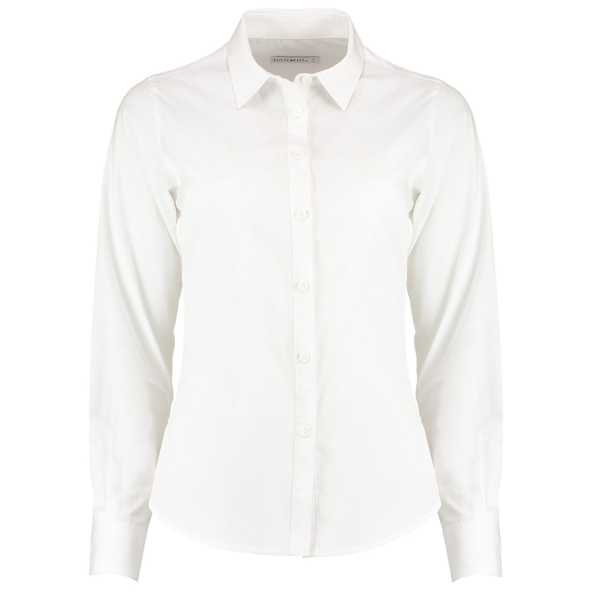 Kustom Kit Women's Poplin Shirt Long Sleeve