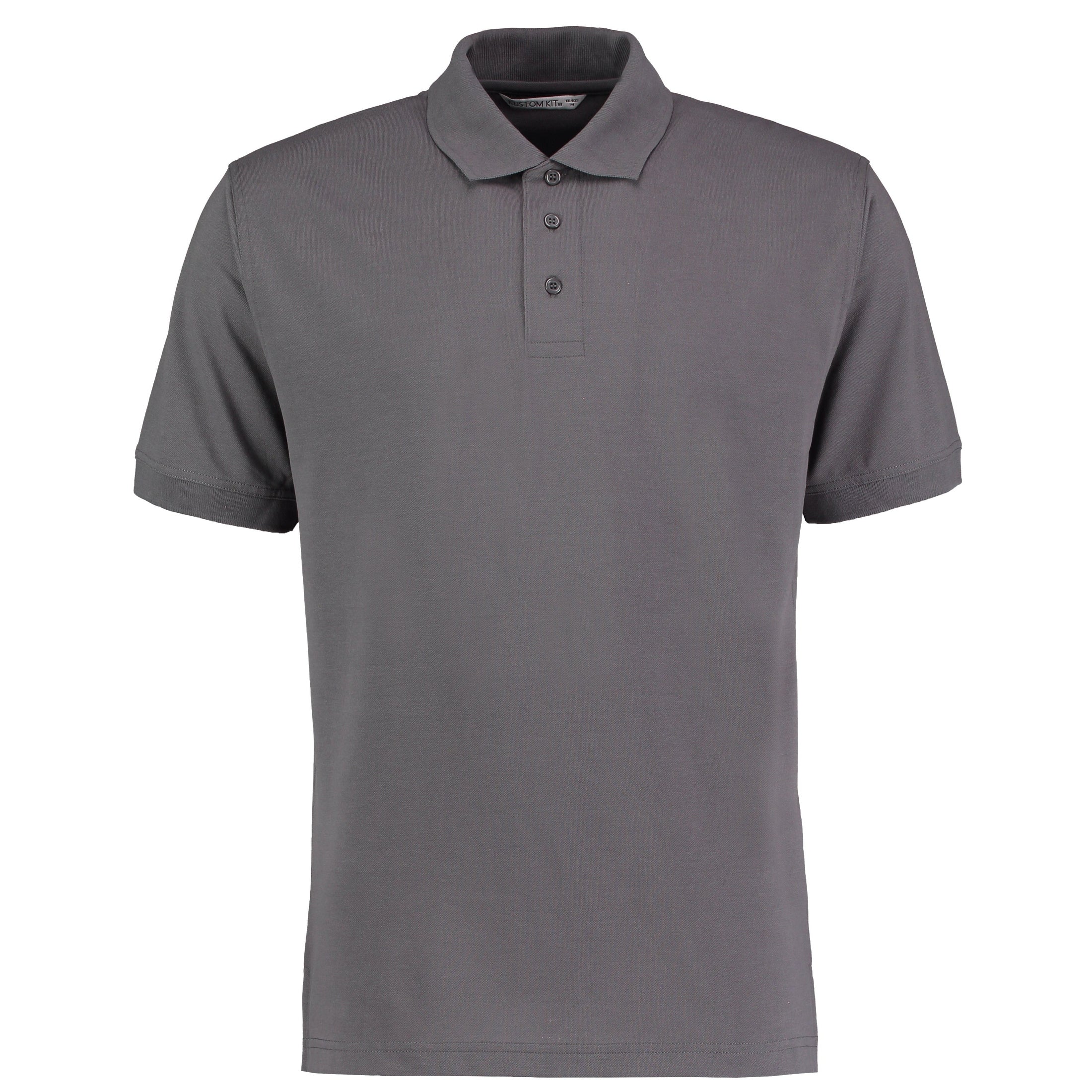 Kustom Kit Klassic Polo With Superwash® 60°C (Classic Fit) - Charcoal