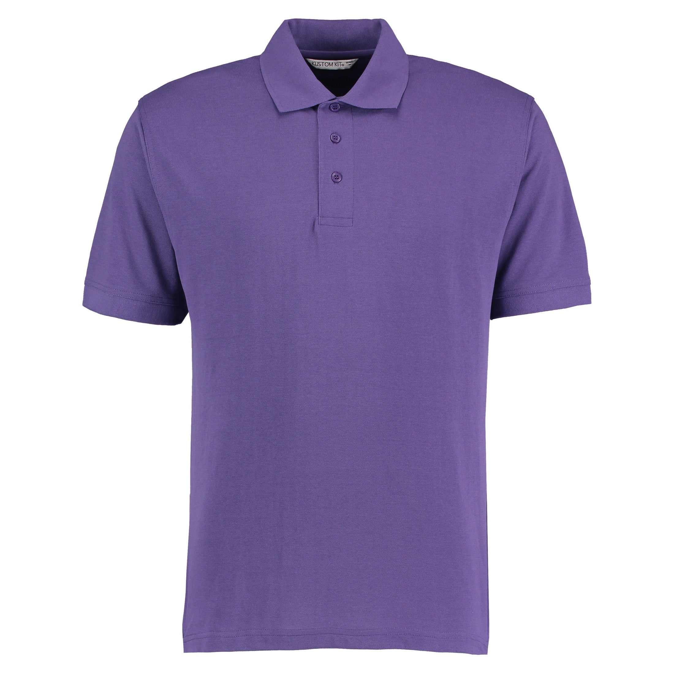 Kustom Kit Klassic Polo With Superwash® 60°C (Classic Fit) - Purple