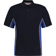 Kustom Kit Track Polo (Classic Fit) - Navy/Royal/White