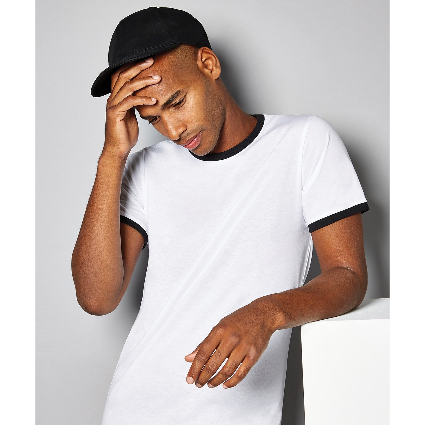 Kustom Kit Fashion Fit Ringer Tee