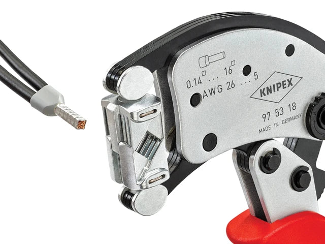 Knipex Twistor16® Self-Adjusting Crimping Pliers 200mm