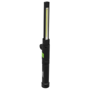 Sealey Rechargeable Aluminium Folding Pocket Light 2 COB & 1 SMD LED