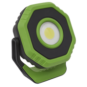 Sealey Rechargeable Pocket Floodlight with Magnet 360° 14W COB LED - Green
