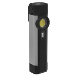 Sealey Rechargeable Aluminium Pocket Light with UV 3W COB & 1W SMD LED