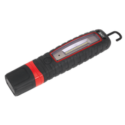 Sealey Rechargeable 360° Inspection Light 14 SMD & 3W SMD LED Black Lithium-ion