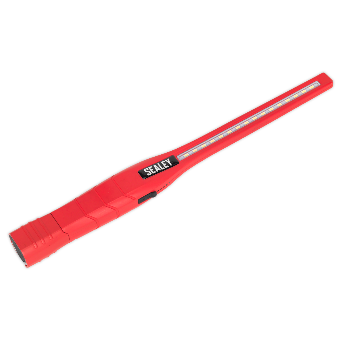 Sealey Rechargeable 360° Slim Inspection Light 8W & 1W SMD LED Red Lithium-ion