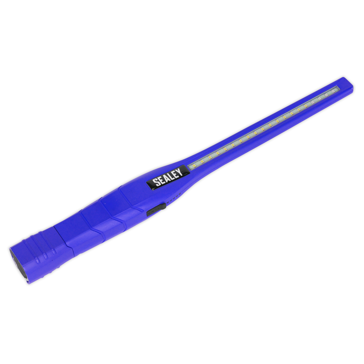 Sealey Rechargeable 360° Slim Inspection Light 8W & 1W SMD LED& UV Light Black Lithium-ion