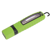 Sealey Rechargeable 360° Inspection Light 14 SMD & SMD 3W LED - Green