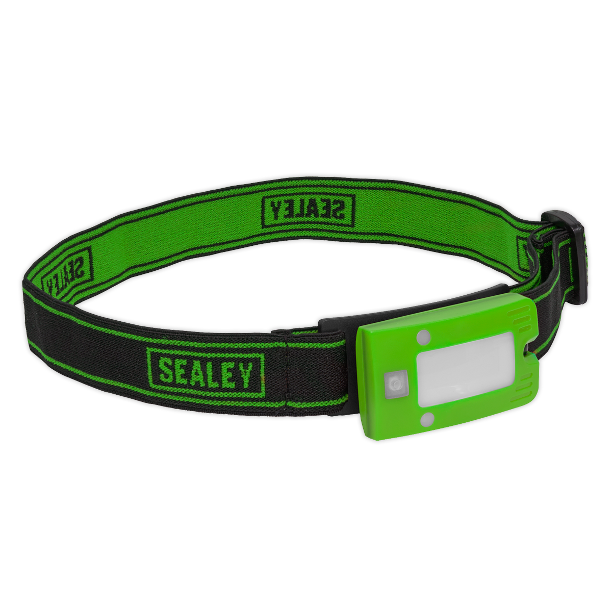 Sealey Rechargeable Head Torch 2W COB LED Auto-Sensor Green