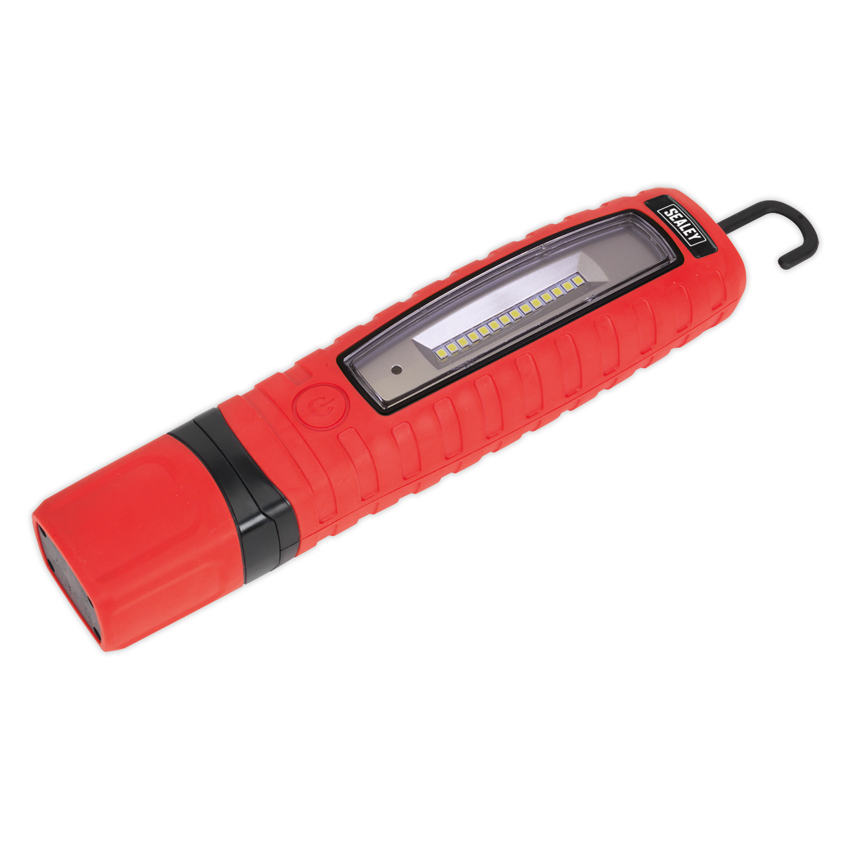 Sealey Rechargeable 360° Inspection Light 14 SMD & 3W SMD LED Red Lithium-ion