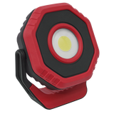 Sealey Rechargeable Pocket Floodlight with Magnet 360° 7W COB LED - Red