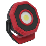 Sealey Rechargeable Pocket Floodlight with Magnet 360° 7W COB LED - Red