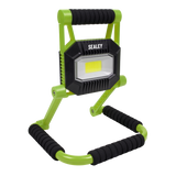 Sealey Rechargeable Portable Fold Flat Floodlight 10W COB LED Lithium-ion