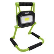 Sealey Rechargeable Portable Fold Flat Floodlight 20W COB LED Lithium-ion