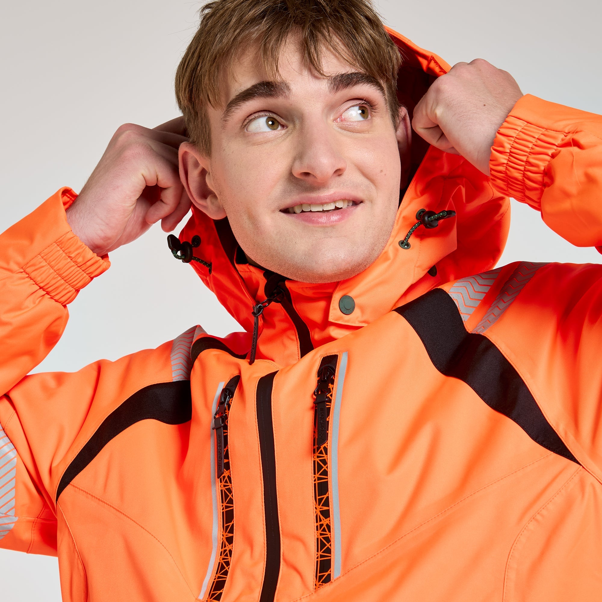 Insulated Parka Orange
