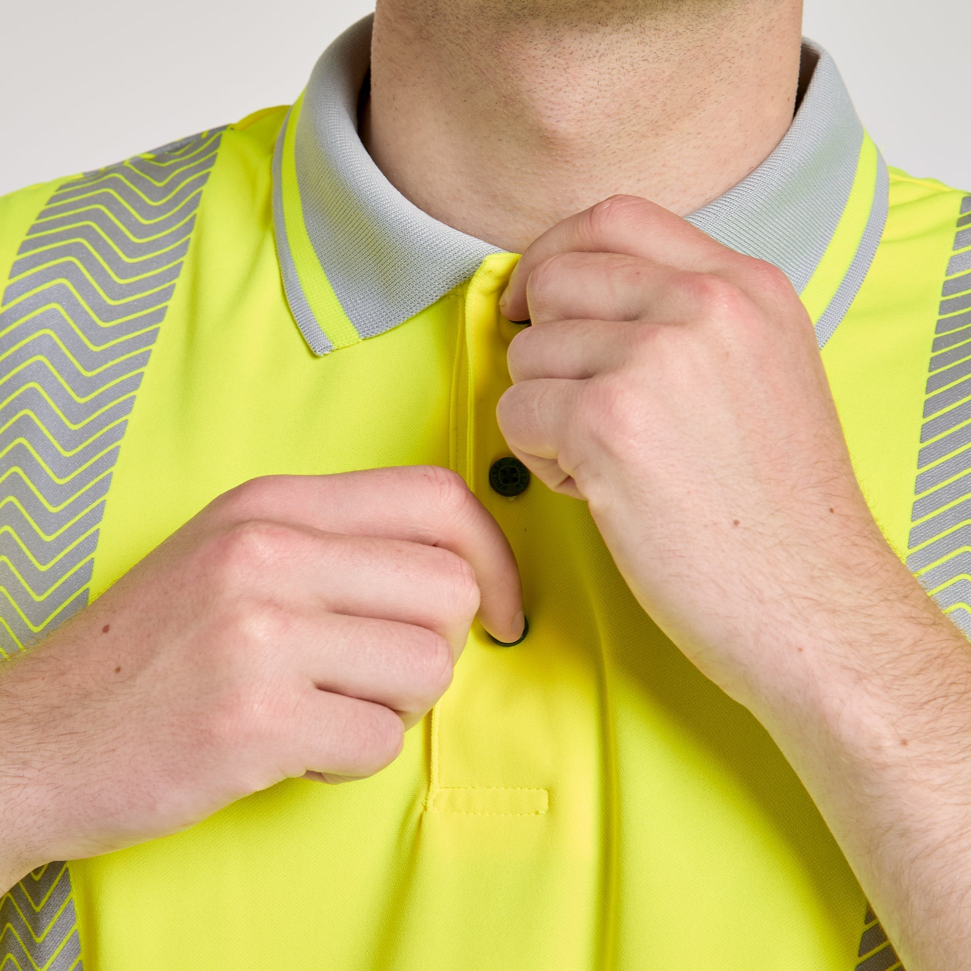 Pulsar Short Sleeve Polo Shirt Yellow - Bamboo Content