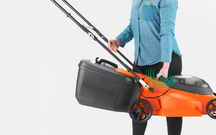 Flymo 36V EasiStore 380R - Smart, Cordless Lawn Mower with Quick-Adjust Cutting Heights