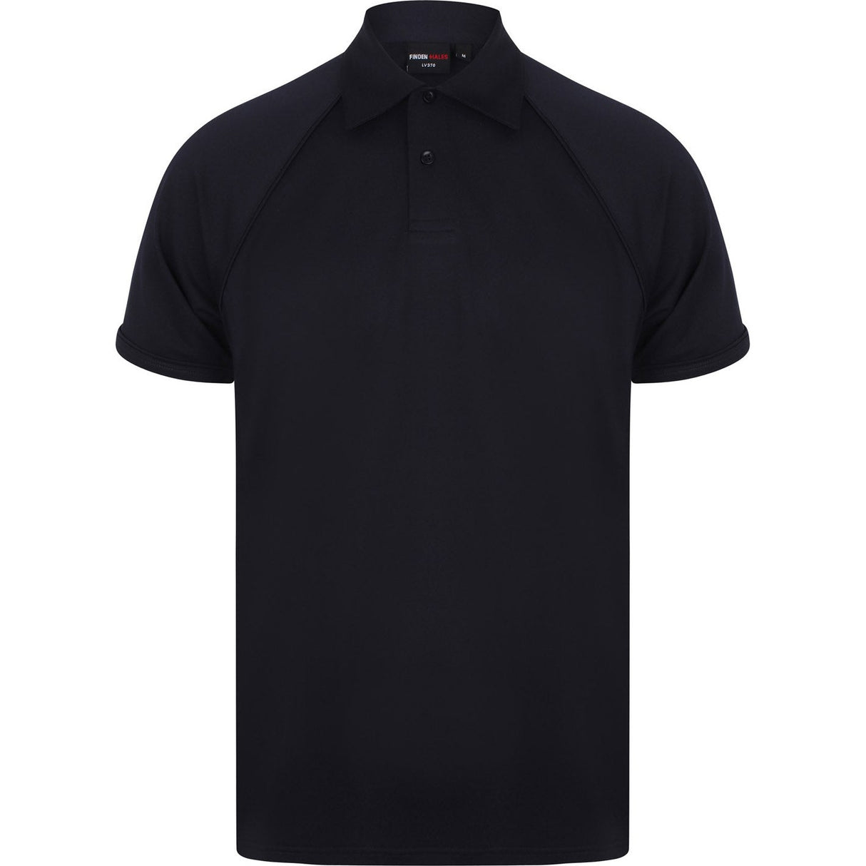 Finden & Hales Piped Performance Polo - Navy/Navy