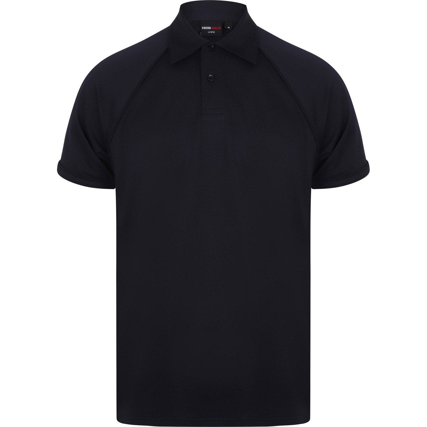 Finden & Hales Piped Performance Polo - Navy/Navy