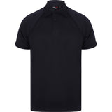 Finden & Hales Piped Performance Polo - Navy/Navy