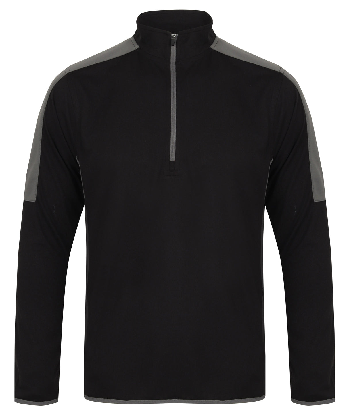 Finden & Hales ¼ Zip Mid-Layer With Contrast Panelling