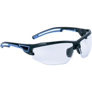Delta Plus ASO2 SMOKE Safety Glasses – Anti-Fog, Anti-Scratch, UV Protection, Secure Fit