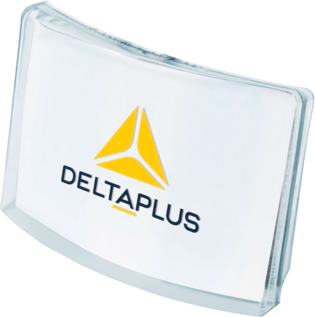 Delta Plus BADGE-U Transparent Helmet Badge Holder