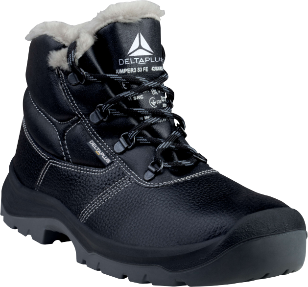 Delta Plus JUMPER3 S3 FUR SRC Work Boots – Fur-Lined, Waterproof, -30°C Cold Resistance